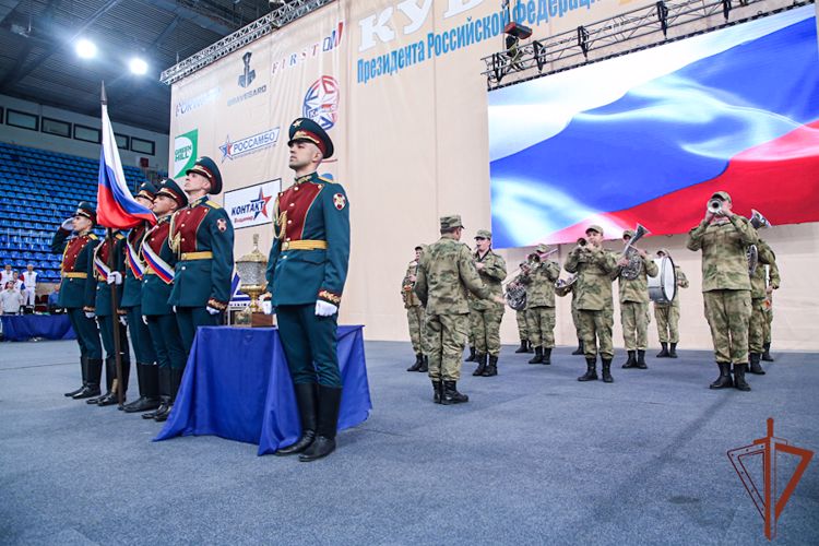 Команда Росгвардии стала серебряным призером Кубка Президента Российской Федерации по самбо