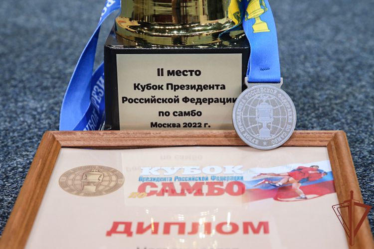 Команда Росгвардии стала серебряным призером Кубка Президента Российской Федерации по самбо