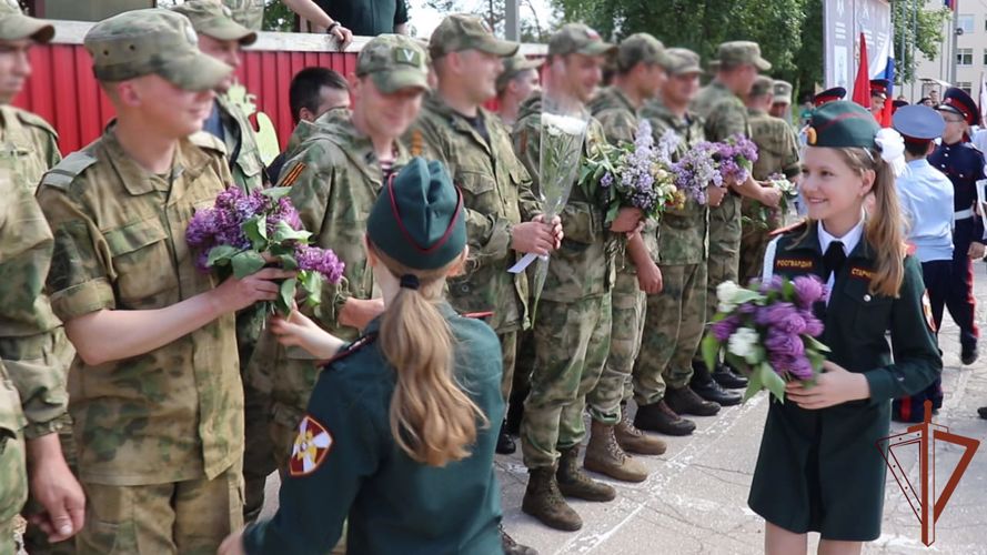 Росгвардейцы - участники спецоперации на Украине вернулись в Тольятти