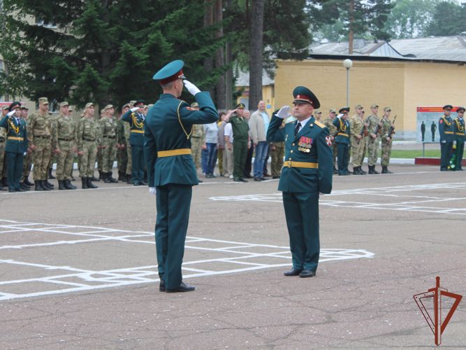 Ангарский полк Росгвардии отметил 65 лет со дня основания