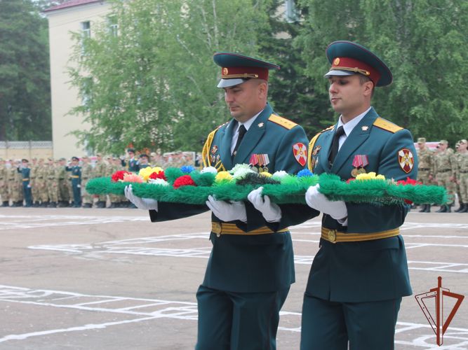 Ангарский полк Росгвардии отметил 65 лет со дня основания