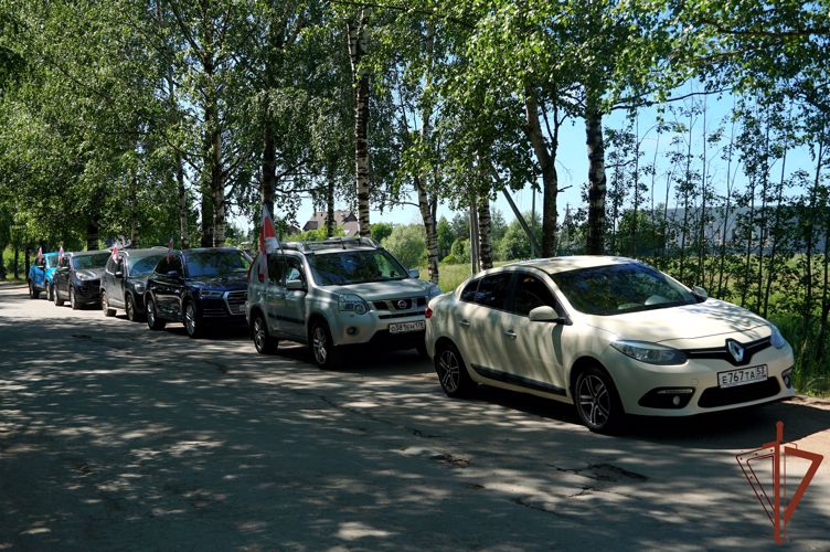 Ветераны почтили погибших сослуживцев, совершив автопробег Санкт-Петербург – Великий Новгород