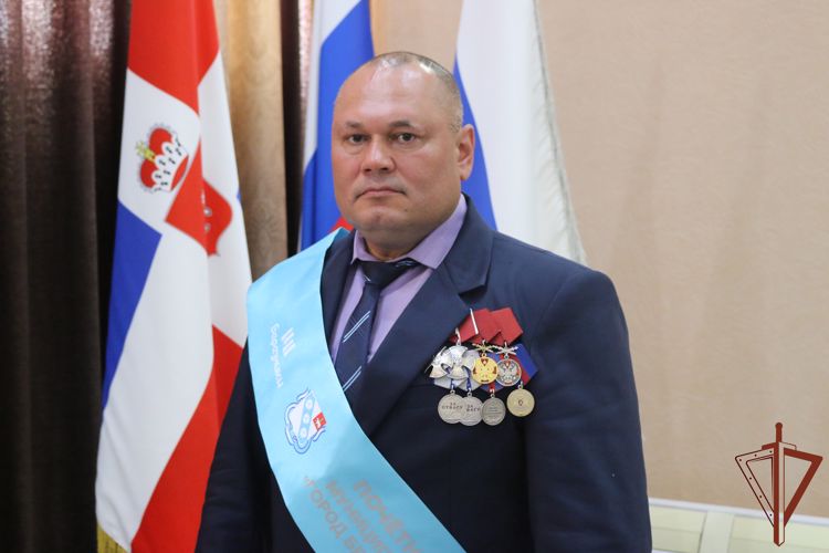 Командир ОМОН «Варыш» Управления Росгвардии по Пермскому краю стал почетным гражданином города Березники