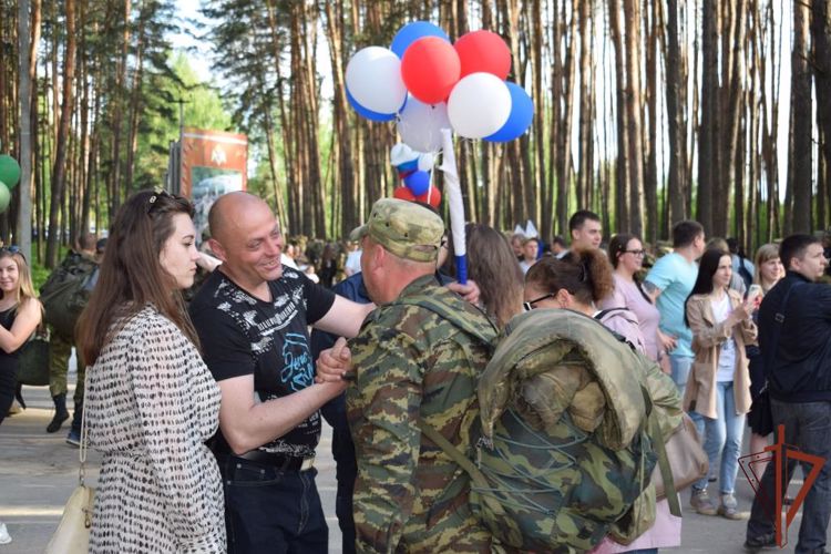 Росгвардейцы, принимавшие участие в спецоперации на Украине, вернулись в Нижегородскую область