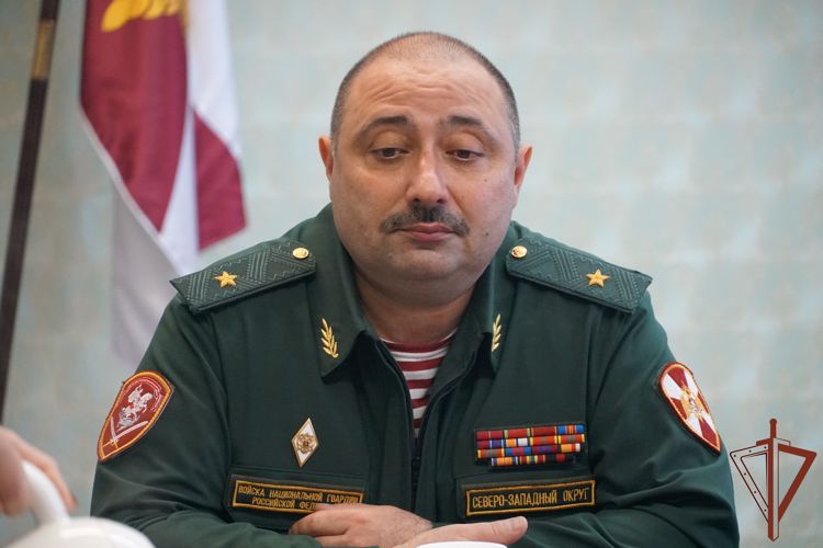В Петрозаводске наградили росгвардейцев, отличившихся в ходе специальной военной операции на Украине