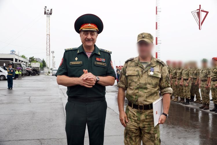 В Хабаровск вернулись военнослужащие Росгвардии из командировки