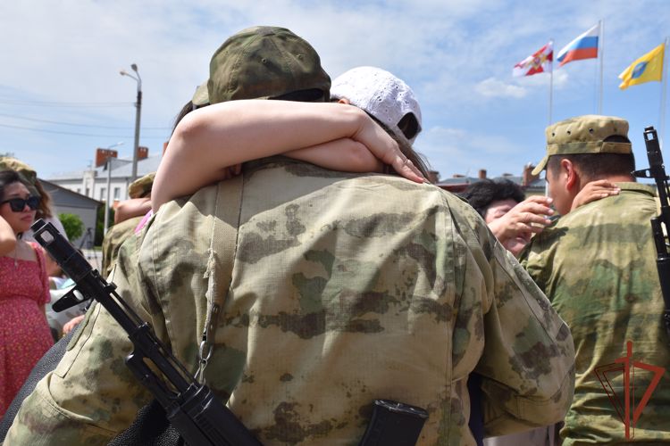 В Калмыкию вернулись росгвардейцы — участники спецоперации на Украине