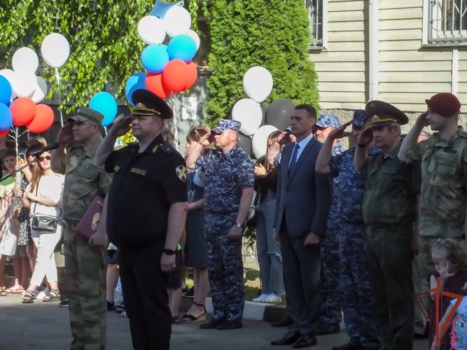Росгвардейцев-участников спецоперации  встретили в Ростове-на-Дону