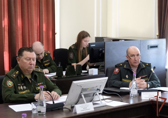 Представители Росгвардии приняли участие в координационном совещании в прокуратуре Центрального военного округа