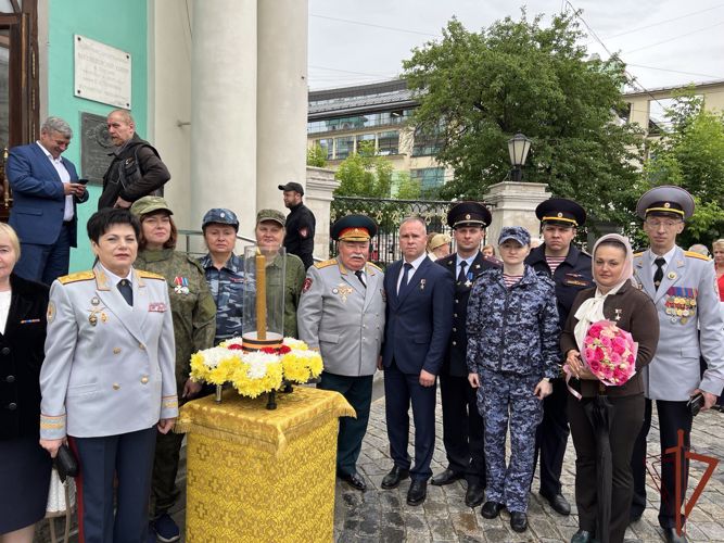 Сотрудники Центра специального назначения вневедомственной охраны приняли участие в мемориальной акции «Свеча Памяти»