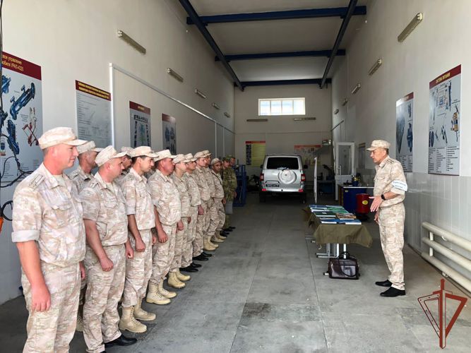 В Дагестане прошли учебные сборы руководящего состава подразделений техники и вооружения Северо-Кавказского округа Росгвардии 