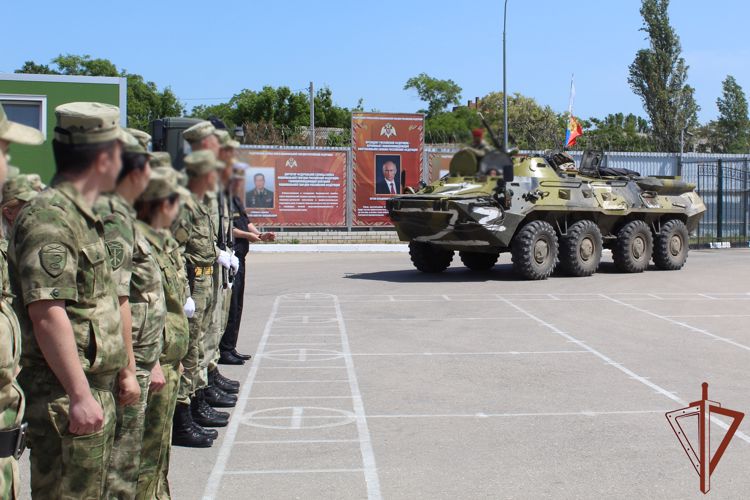 В Керчи встретили военнослужащих, выполнявших задачи специальной военной операции