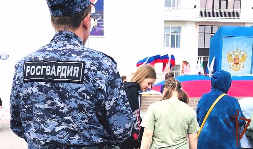 Росгвардия на Урале обеспечила безопасность мероприятий, посвящённых Дню России