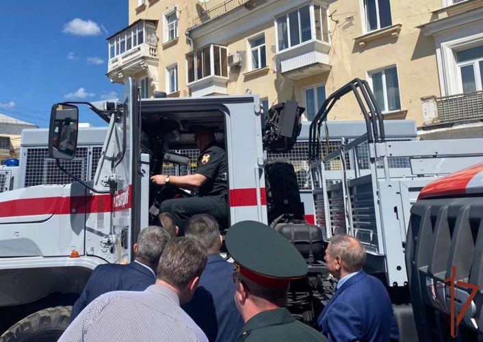 Выставка передовых технологий Росгвардии «Безопасный Урал» открылась в Челябинской области