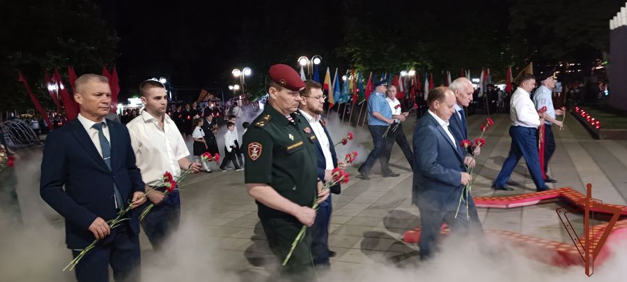 На Северном Кавказе Росгвардия приняла участие в мероприятиях, посвященных Дню памяти и скорби