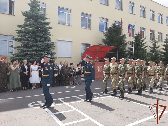 В музей воинской части Росгвардии передана медаль «За отвагу» фронтовика Великой Отечественной войны
