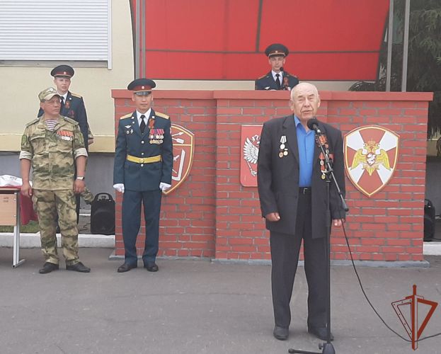 В музей воинской части Росгвардии передана медаль «За отвагу» фронтовика Великой Отечественной войны