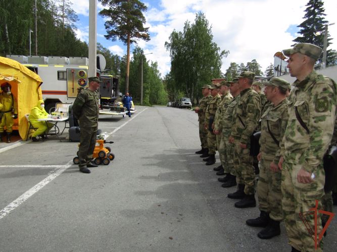 УМС с должностными лицами, отвечающими за организацию боевой службы по охране специальных грузов, завершился на Урале