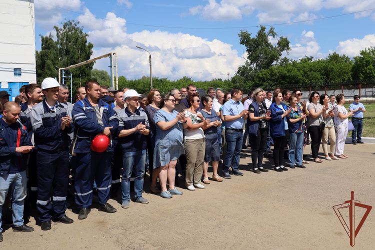 Торжественная церемония спуска на воду судна для Росгвардии состоялась в Татарстане