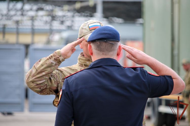 В Ставрополе встретили росгвардейцев, выполнивших задачи вне пунктов постоянной дислокации