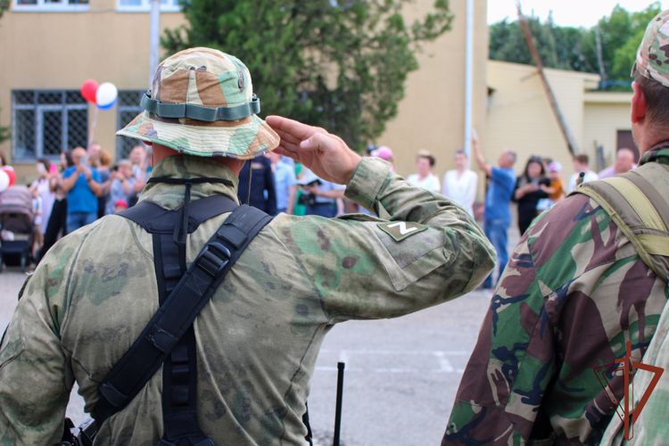 В Ставрополе встретили росгвардейцев, выполнивших задачи вне пунктов постоянной дислокации