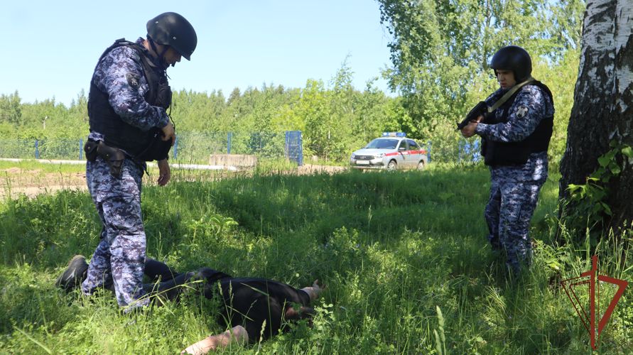 Росгвардейцы приняли участие в совместных межведомственных учениях в Подмосковье