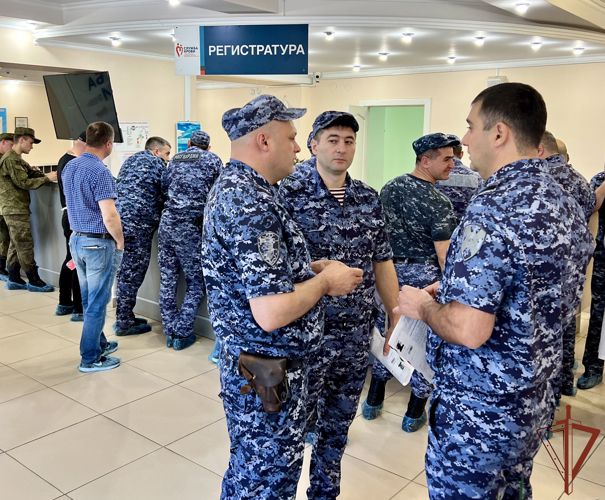 Владикавказские росгвардейцы приняли участие в донорской акции