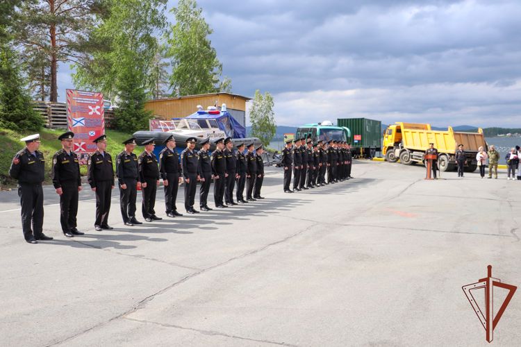 Новый катер заступил на боевое дежурство в Росгвардии