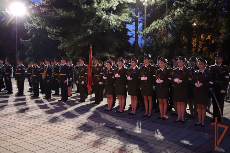 На Северном Кавказе Росгвардия приняла участие в мероприятиях, посвященных Дню памяти и скорби