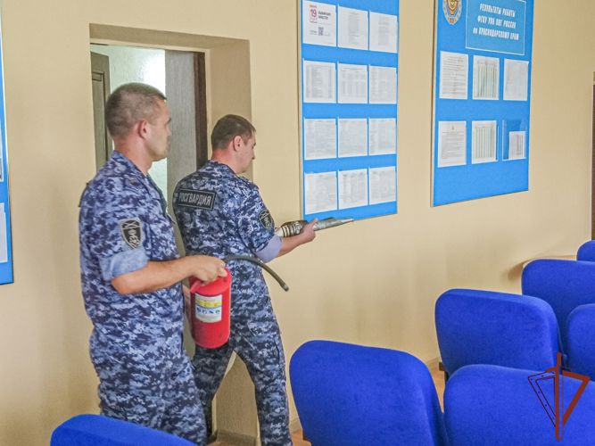 Сбор руководителей инспекций пожарной безопасности Южного округа Росгвардии состоялся в Краснодаре