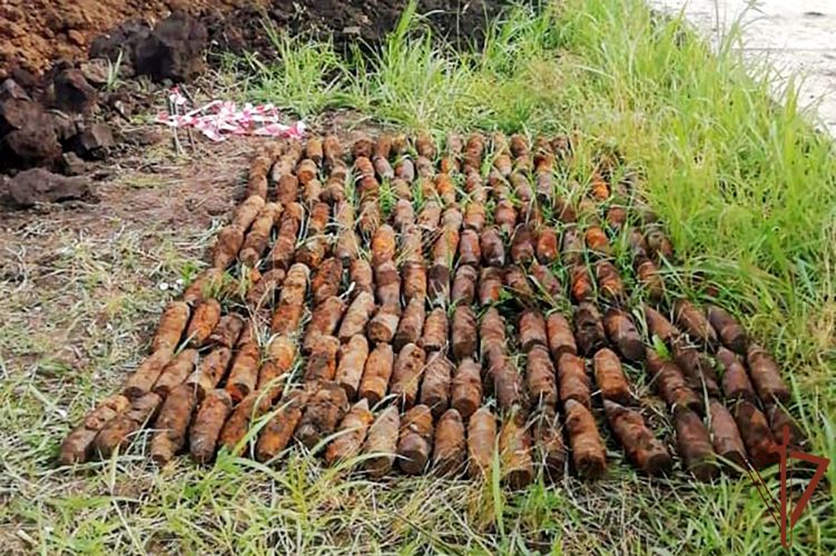 155 боеприпасов времен Великой Отечественной войны уничтожили взрывотехники Росгвардии в Краснодарском крае