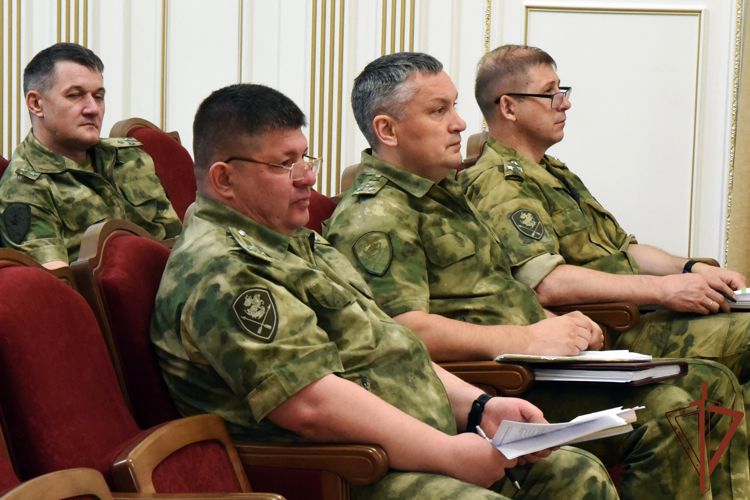 Открыт учебно-методический сбор руководящего состава Сибирского округа Росгвардии 