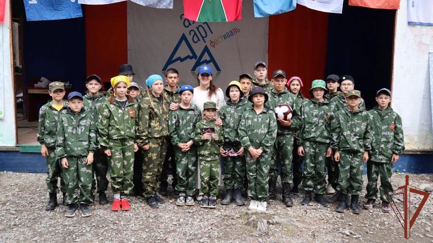 Олимпийская чемпионка стала гостьей военно-патриотической смены «Рубеж»