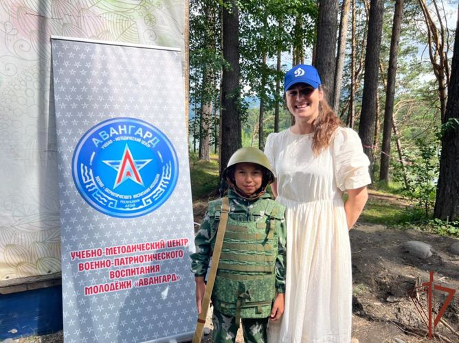 Олимпийская чемпионка стала гостьей военно-патриотической смены «Рубеж»