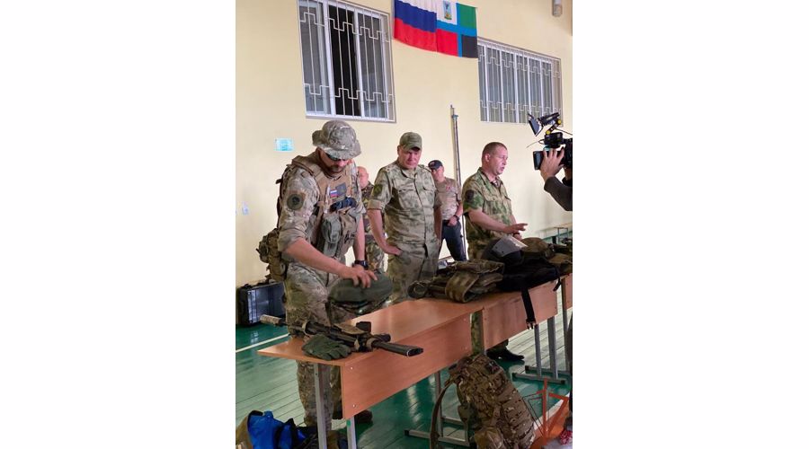 Росгвардейцы принимают участие в военно-исторических сборах «Армата» в Белгородской области