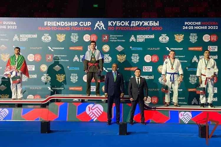 Спортсмен-росгвардеец завоевал «бронзу» на этапе Кубка мира по рукопашному бою