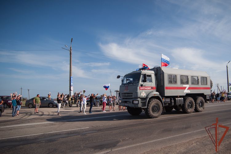 В Крым вернулись росгвардейцы - участники спецоперации на Украине