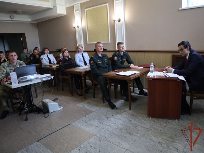 Учебно-методический сбор руководителей правовых подразделений Сибирского округа Росгвардии состоялся в Томске