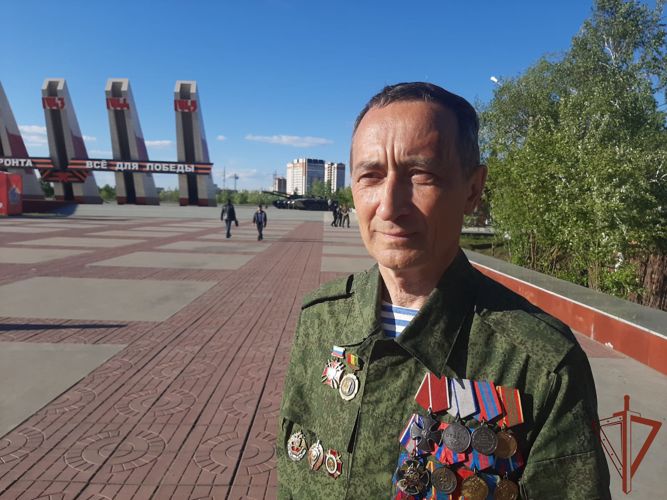 Ветераны Росгвардии записали видеоролик в поддержку участников спецоперации на Украине