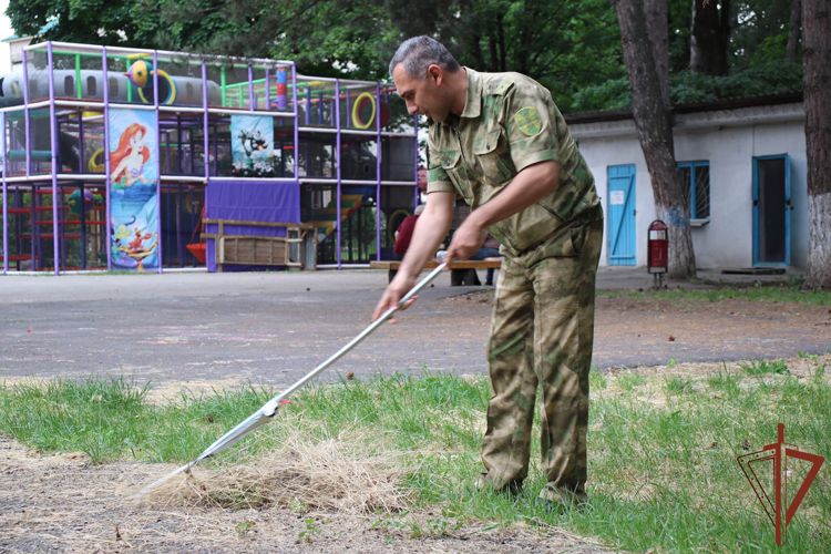 Росгвардия участвует в мероприятиях Всемирного дня охраны окружающей среды