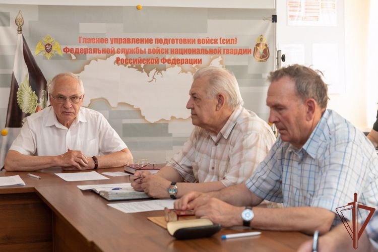 В Центральном аппарате Росгвардии состоялось расширенное заседание Президиума совета ветеранов ведомства