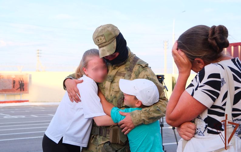 Росгвардейцев — участников спецоперации встретили в Тамбове