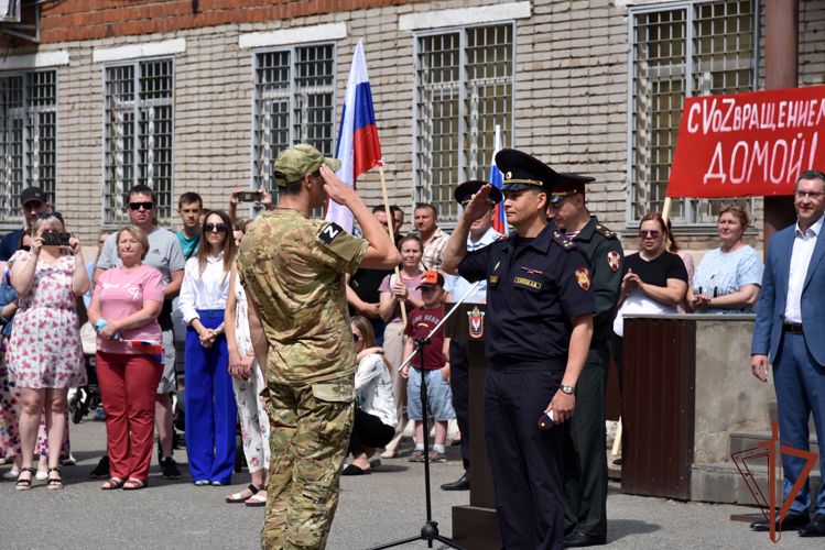  Росгвардейцы - участники специальной военной операции вернулись в Удмуртию