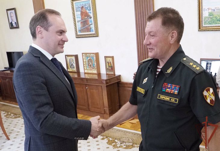 Командующий Приволжским округом  проинспектировал подразделения Управления Росгвардии по Республике Мордовия
