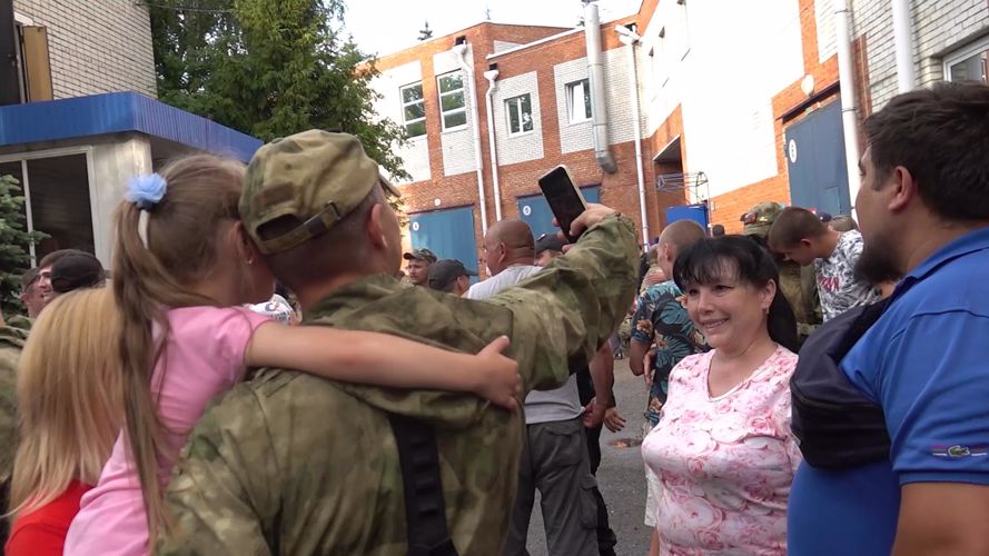 В Чебоксары вернулись росгвардейцы – участники спецоперации 