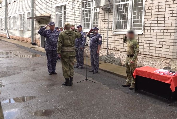 В Чебоксары вернулись росгвардейцы – участники спецоперации 