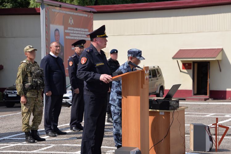 Росгвардейцев - участников спецоперации  встретили в Республике Башкортостан