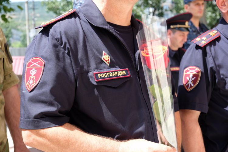 В Дагестане почтили память Героя России офицера Росгвардии Магомеда Нурбагандова