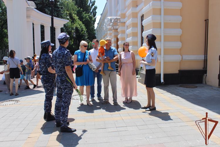 День семьи, любви и верности отметили в Северо-Кавказском округе Росгвардии