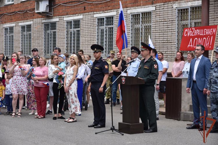  Росгвардейцы - участники специальной военной операции вернулись в Удмуртию